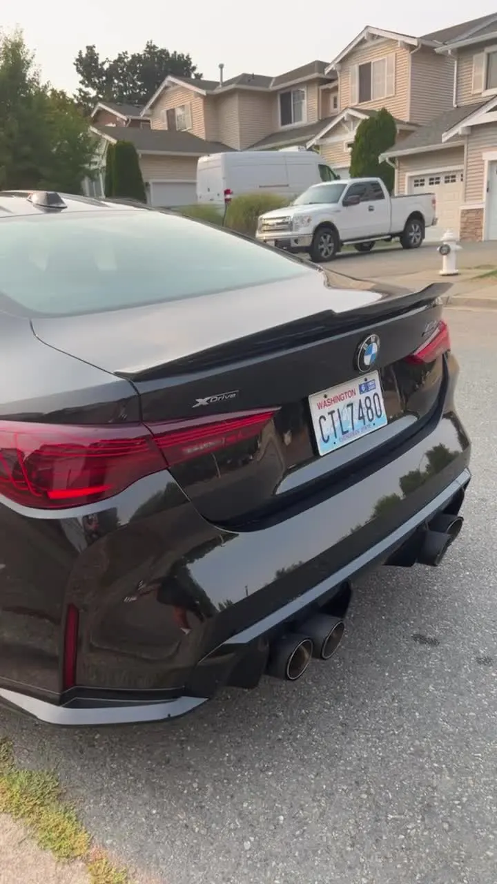 BMW G80 M3 Valved Stainless Steel Performance Exhaust 5