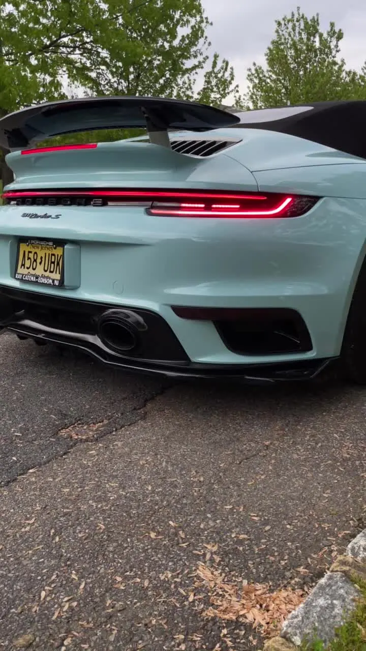 Porsche 992.1 911 Turbo Valved Titanium Performance Exhaust 6
