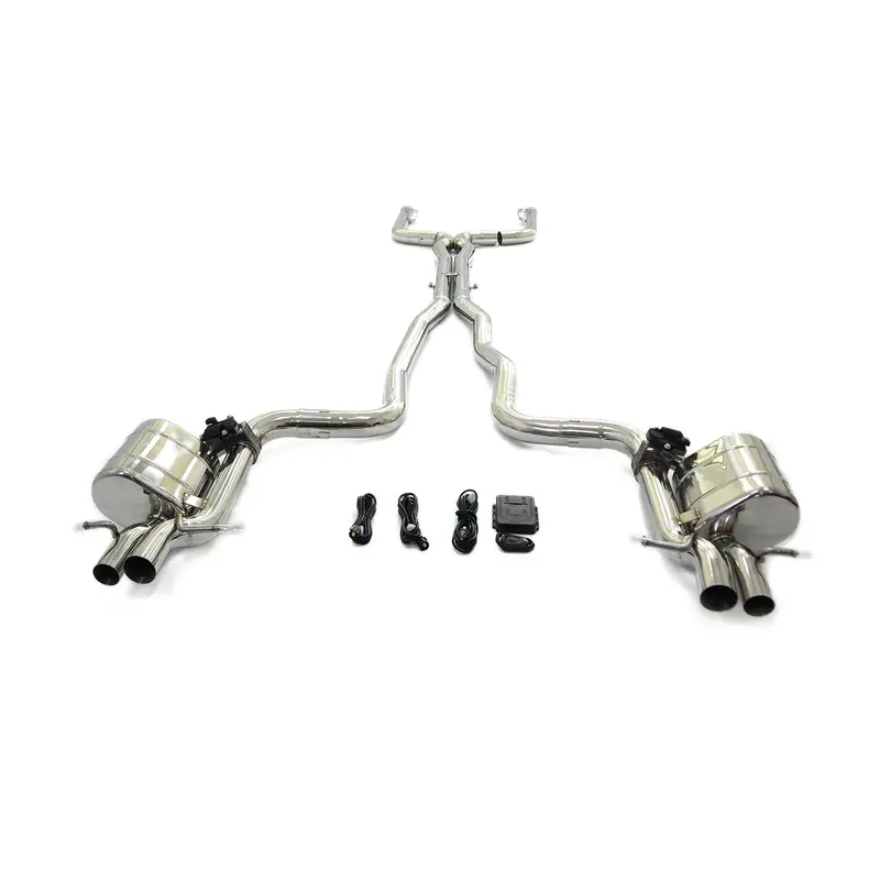 Mercedes-AMG C63 / C63 S Sedan Valved Stainless Steel Performance Exhaust 2
