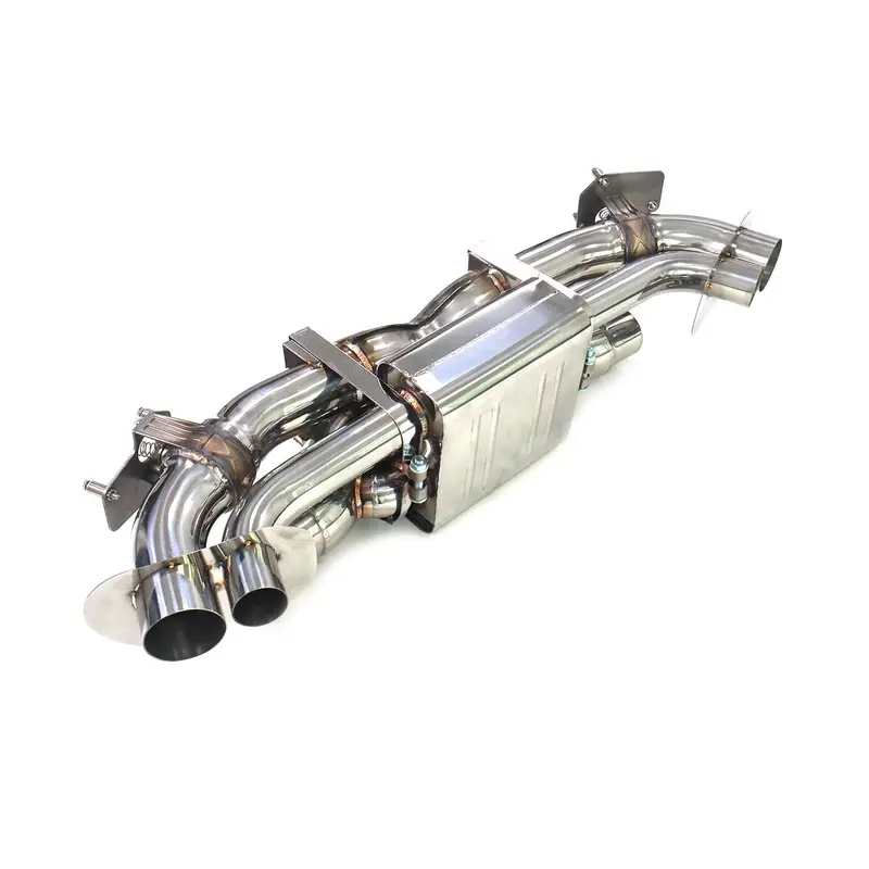 Porsche 992.1 911 Carrera Valved Stainless Steel Performance Exhaust 3