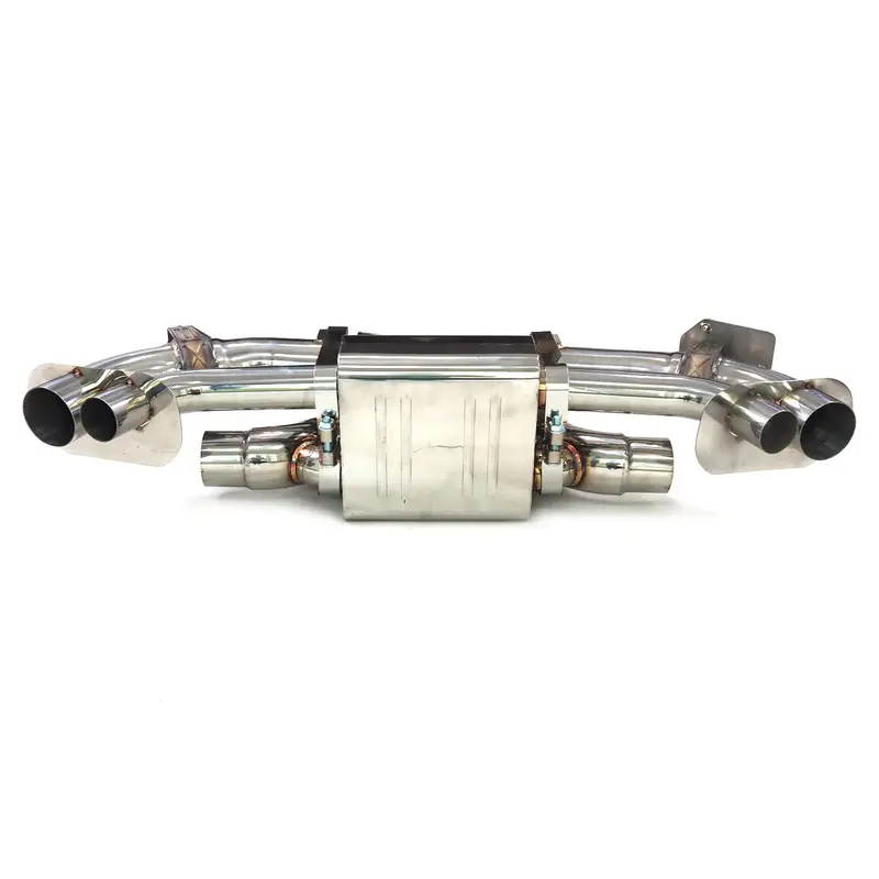 Porsche 992.1 911 Carrera Valved Stainless Steel Performance Exhaust 4